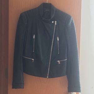 Vegan leather jacket